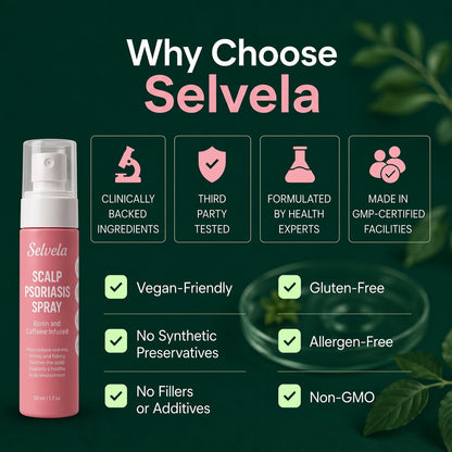 Selvela Anti Scalp Psoriasis Spray